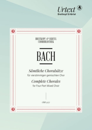 S�mtliche Chorals�tze f�r gem Chor a cappella Chorpartitur