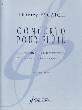 Concerto pour flute et orchestre r�duction pour flute et piano