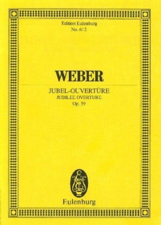 Jubelouvert�re f�r Orchester Studienpartitur