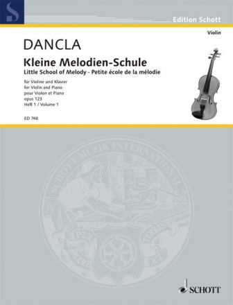 Kleine Melodienschule op.123 Band 1 f�r Violine und Klavier