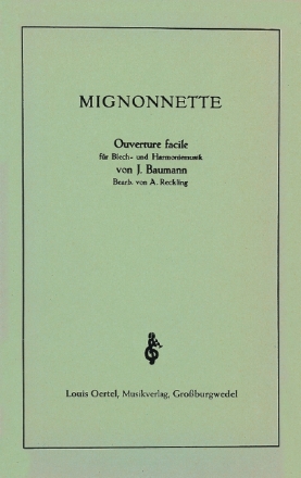 Mignonette - f�r Mandolinenquartett