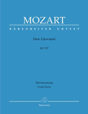 Don Giovanni KV527 f�r Soli, gem Chor und Orchester Klavierauszug (it/dt),  broschiert