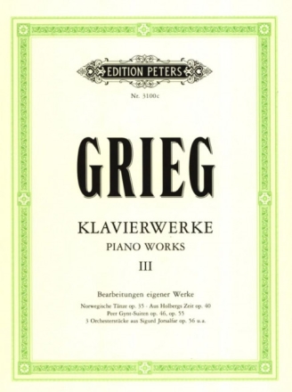 Bearbeitungen eigener Werke f�r Klavier