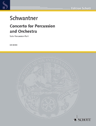 Concerto for Percussion and Orchestra Schlagzeug und Orchester Einzelstimme - Schlagzeug