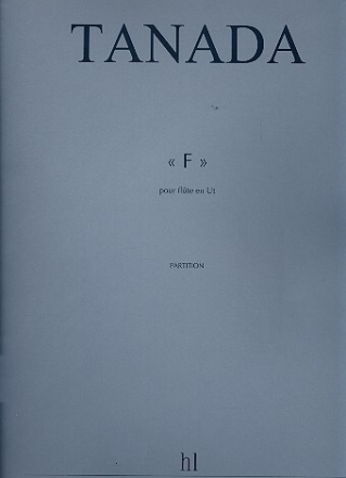 TANADA Fuminori - ''F'' fl�te solo Partition