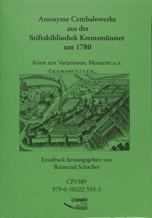 Anonyme Cembalowerke aus der Stiftsbibliothek Kremsm�nster um 1780 f�r Cembalo
