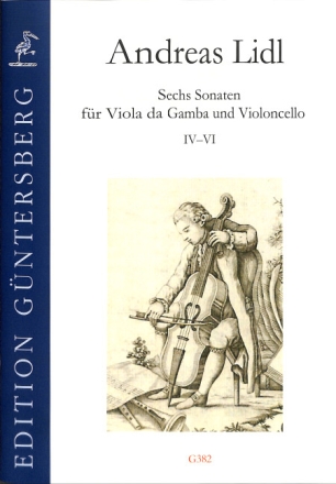 6 Sonaten (Nr.4-6) f�r Viola da gamba und Violoncello 2 Spielpartituren