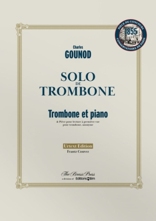 Solo de trombone pour trombone et piano