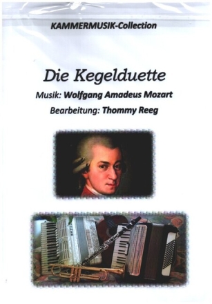 Die Kegelduette f�r 2 Melodieinstrumente und Klavier (Akkordeon) Stimmen