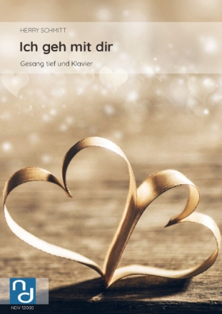 Ich geh mit dir f�r Gesang (tief) und Klavier
