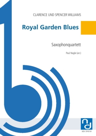 Royal Garden Blues f�r 4 Saxophone (SATBar) Partitur und Stimmen