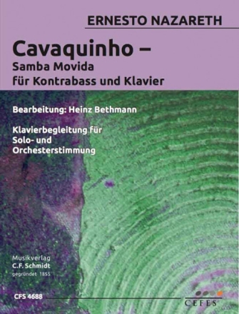 Cavaquinho - Samba Movida f�r Kontrabass und Klavier