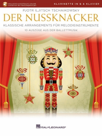 Der Nussknacker (+Online Audio) for Bb clarinet and piano