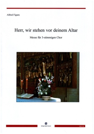 Herr, wir stehen vor deinem Altar f�r gem Chor (SAM) a cappella Chorpartitur