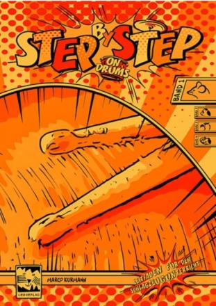 Step by Step on Drums Band 1 f�r Schlagzeug