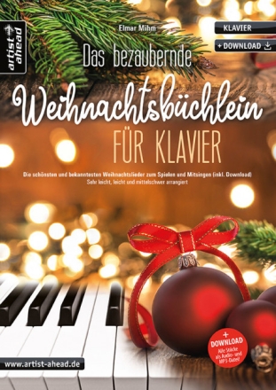 Das bezaubernde Weihnachtsb�chlein (+Online Audio) f�r Klavier