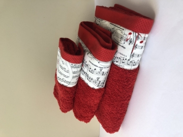 Handtuch set 'Nutcracker' (544+545+546)  100% Baumwolle