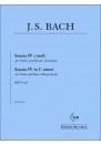 Sonate c-moll Nr. 4 BWV 1017 f�r Violine und Klavier (Cembalo)