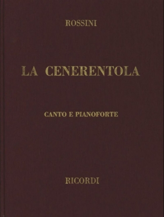 La Cenerentola Klavierauszug (it, gebunden)