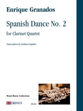 Spanish Dance no.2 for 4 clarinets score and parts