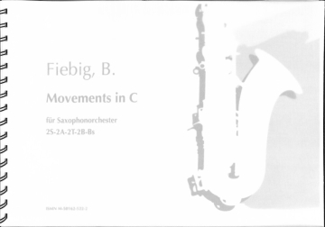 Movements (+CD) f�r Saxophonensemble (SSAATTBBBs) Partitur und Stimmen