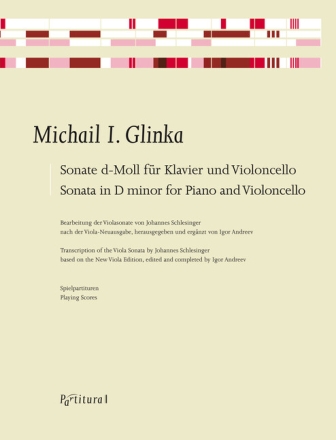 Sonate d-Moll f�r Violoncello und Klavier 2 Spielpartituren
