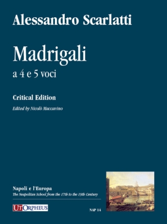 Madrigali a 4 e 5 voci Vocal Score (critical Edition)