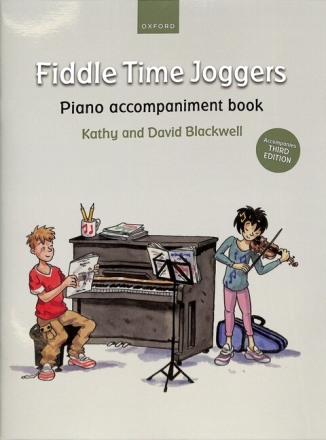 Fiddle Time Joggers for violin and piano piano accompaniment