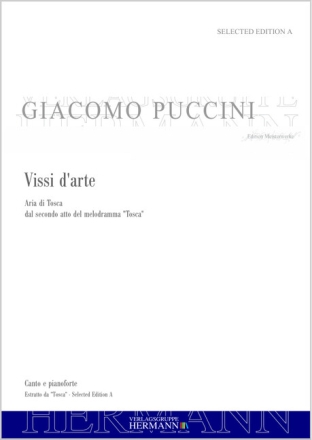 Puccini, Giacomo, Tosca - Vissi d'arte (atto secondo) Sopran und Orchester Klavierauszug