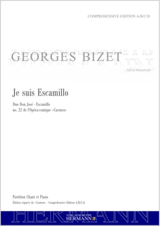 Bizet, Georges, Carmen - Je suis Escamillo (no. 22) Tenor, Bariton und Orchester Klavierauszug