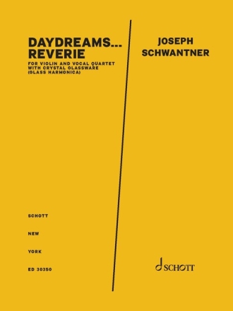 ED30350  Daydreams...Reverie f�r Violine und Vokalquartett Partitur und Stimmen