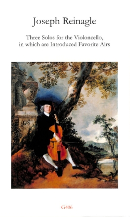 3 Solos for violoncello and bass score and parts