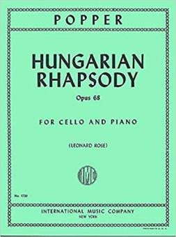 Hungarian Rhapsody op.68 for cello and piano