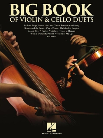 Big Book of Violin and Cello Duets for violin and violoncello score and parts