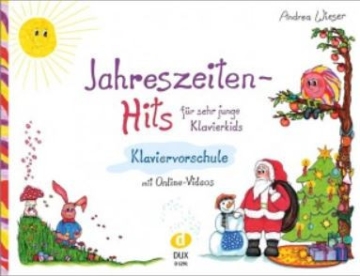 Jahreszeiten-Hits f�r sehr junge Klavierkids (+Online Audio) f�r Klavier