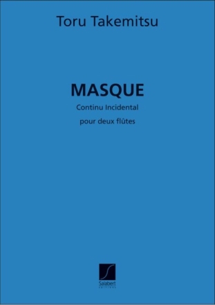 MASQUE CONTINU INCIDENTAL POUR 2 FLUTES PARTITION (1959)