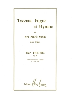 Toccata, Fugue et Hymne sur Ave Maris Stella pour orgue