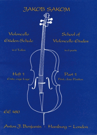 Violoncello-Et�denschule Band 1 - erste, enge Lage f�r Violoncello