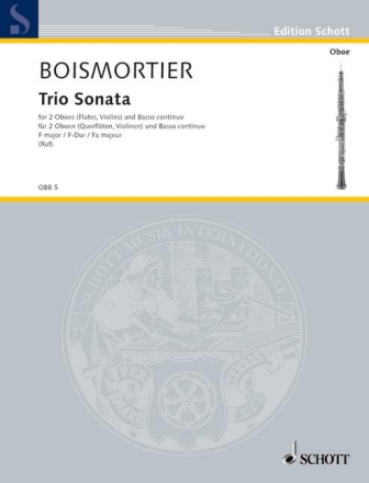 Triosonate F-Dur op.28,5 f�r 2 Oboen und Klavier