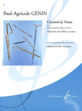Carnaval de venise op.14 pour fl�te et piano