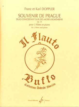 Souvenir de prague op.24 pour 2 flutes et piano