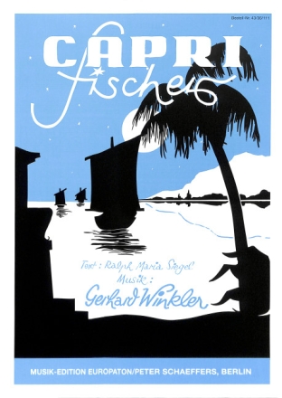 Capri-Fischer Gesang und Klavier Einzelausgabe