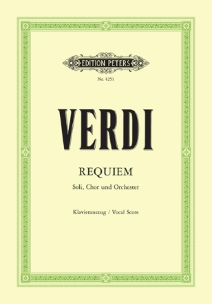 Requiem (1874) f�r Soli, Chor und Orchester Klavierauszug