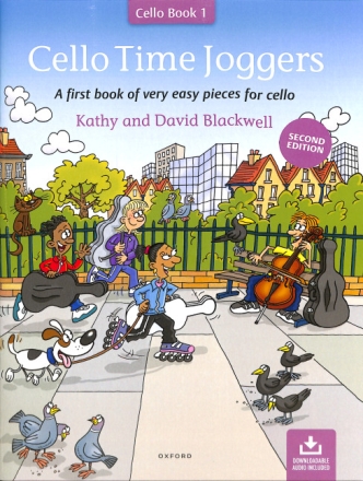 Cello Time Joggers Book 1 (+Online Audio) for violoncello