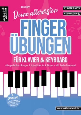 Deine allerersten Finger�bungen (+Online-Audio) f�r Klavier und Keyboard
