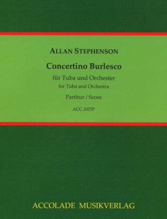 Stephenson, Allan, Concertino burlesco Tuba, Orchester Studienpartitur
