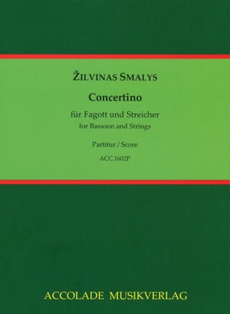 Smayls, Zilvinas, Concertino Fagott, Streicher