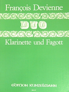 Duo 6 f�r Klarinette und Fagott Spielpartitur
