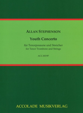 Stephenson, Allan, Youth Concerto Tenorposaune, Streichorchester Studienpartitur