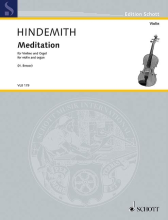 Meditation f�r Violine und Orgel
